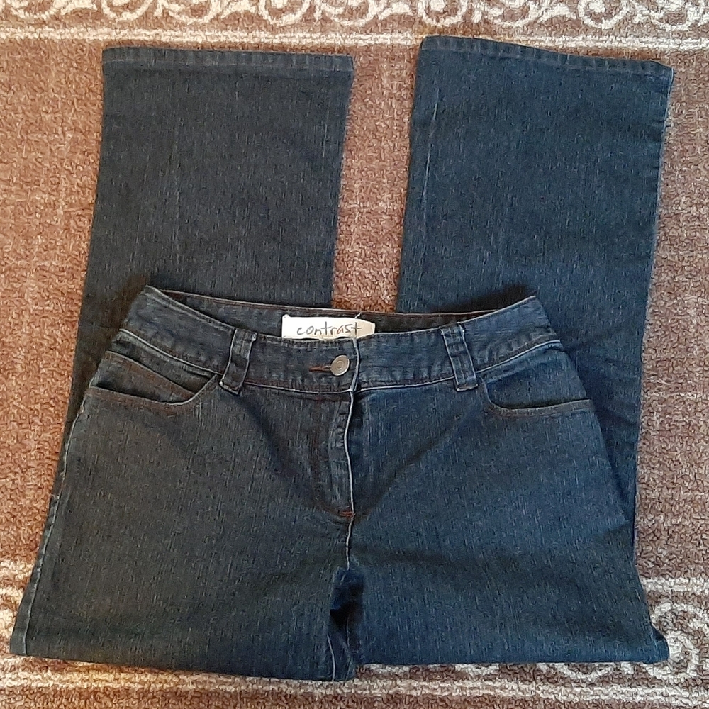 Contrast Jeans ~ Size 26P - Picture 2 of 3